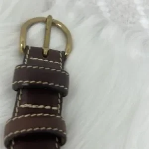 Nordstrom Brown leather Belt Women’s Medium Made In Italy NORDSTROM Women main image 4